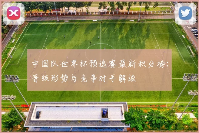 中国队世界杯预选赛最新积分榜：晋级形势与竞争对手解读